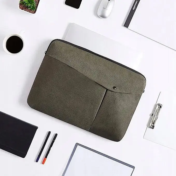 Сумка для ноутбука Amazon Basics 17 дюймів S1645423 Сіра - фото 2