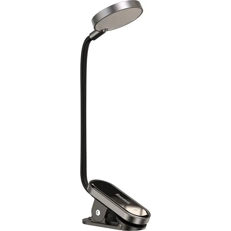 Лампа Baseus Comfort Reading Mini Clip Lamp dark gray (DGRAD-0G) - фото 1