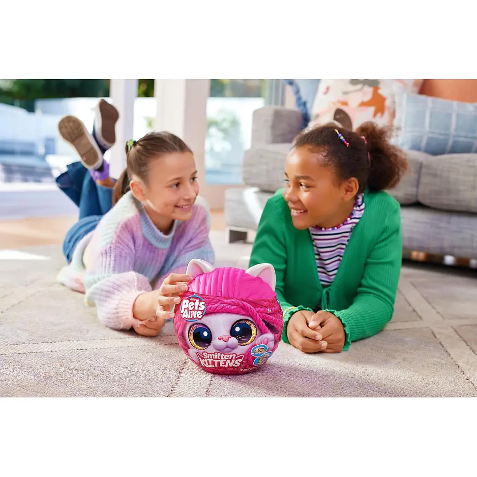 Интерактивный игровой набор-сюрприз Игривые котята Pets & Robo Alive 9541 в ассортименте - фото 15