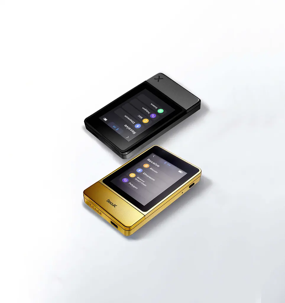 Апаратний гаманець SecuX NeoGold з сенсорним екраном, Bluetooth та USB-C Gold - фото 11