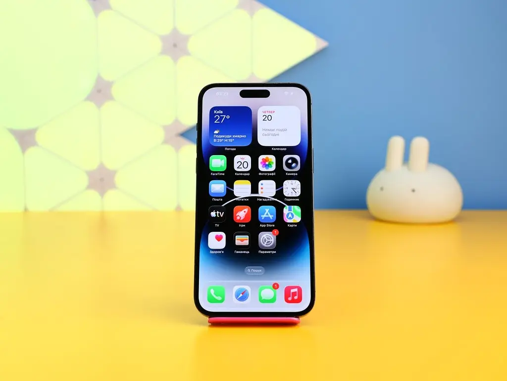 Смартфон Apple iPhone 14 Pro Max 256GB Space Black (MQ9U3) Б/В [124481] - фото 2