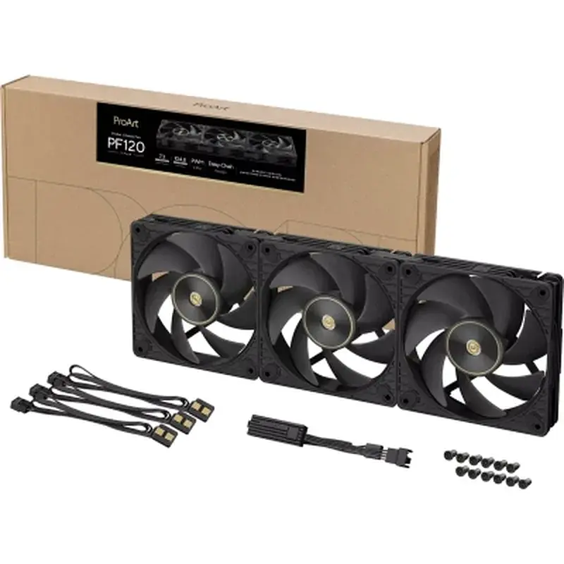Кулер до корпусу ASUS ProArt PF120 Black 3IN1 (90DA00M0-B09020) - фото 12