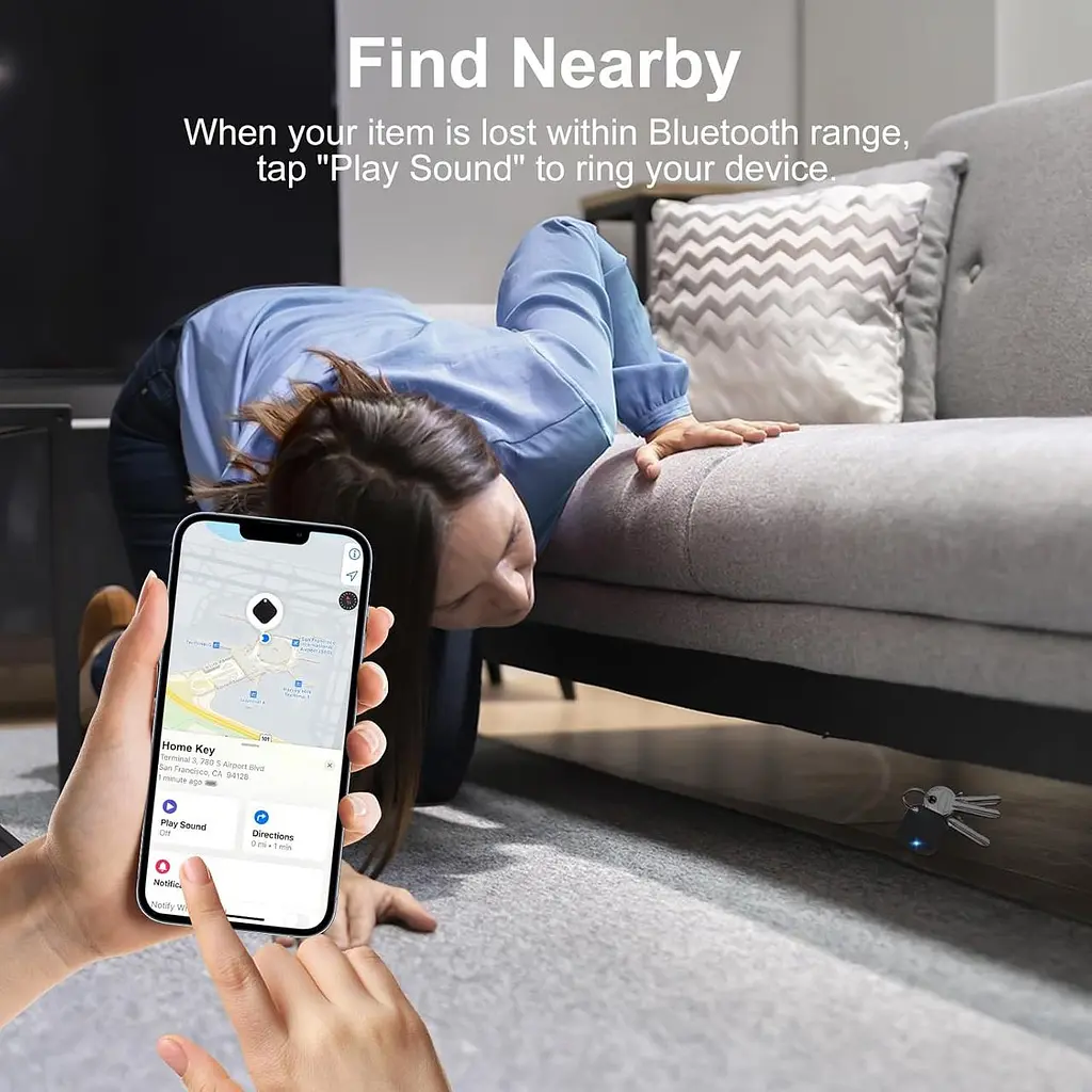 Bluetooth-трекери Smart Air Tag, 2 шт, для Apple Find My - фото 4