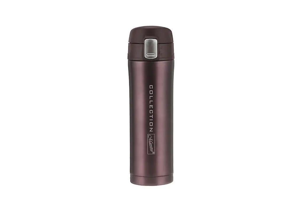 Термокружка Maestro 450 мл Collection коричневая (MR-1641-45-BROWN)