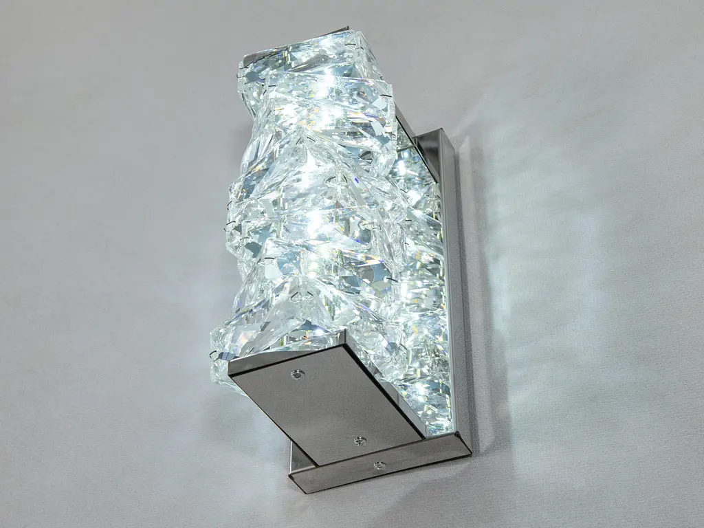 Світильник настінний LED Diasha F3820-120x260 10W хром для коридору вітальні спальні - фото 3