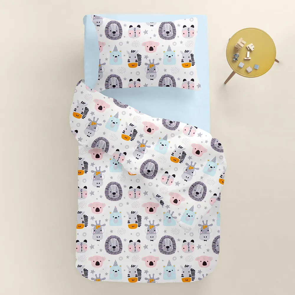Дитяча постільна білизна в ліжечко SAFARI ANIMALS CS13 COSAS (4822052307762) - фото 2
