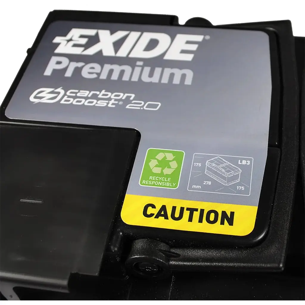 Автомобильный аккумулятор Exide Premium Carbon Boost 2.0 EA722 (-/+) 6СТ-72Ah АзЭ 720A (EN) - фото 3