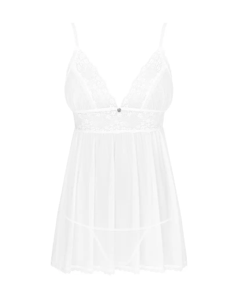 Obsessive Heavenlly babydoll & thong XS/S - фото 3