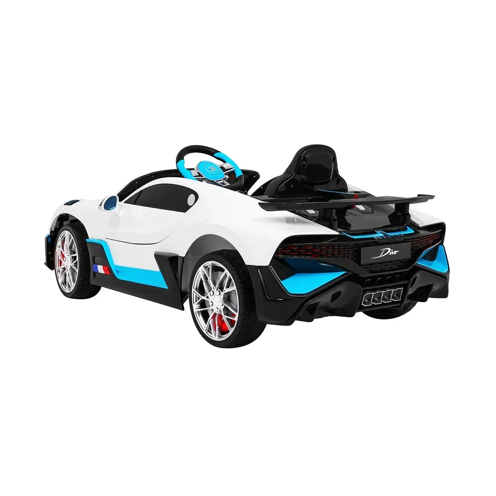 Електромобіль Ramiz Bugatti Divo 12 В на пульті керування, White (PA.HL338.BIA) - фото 9