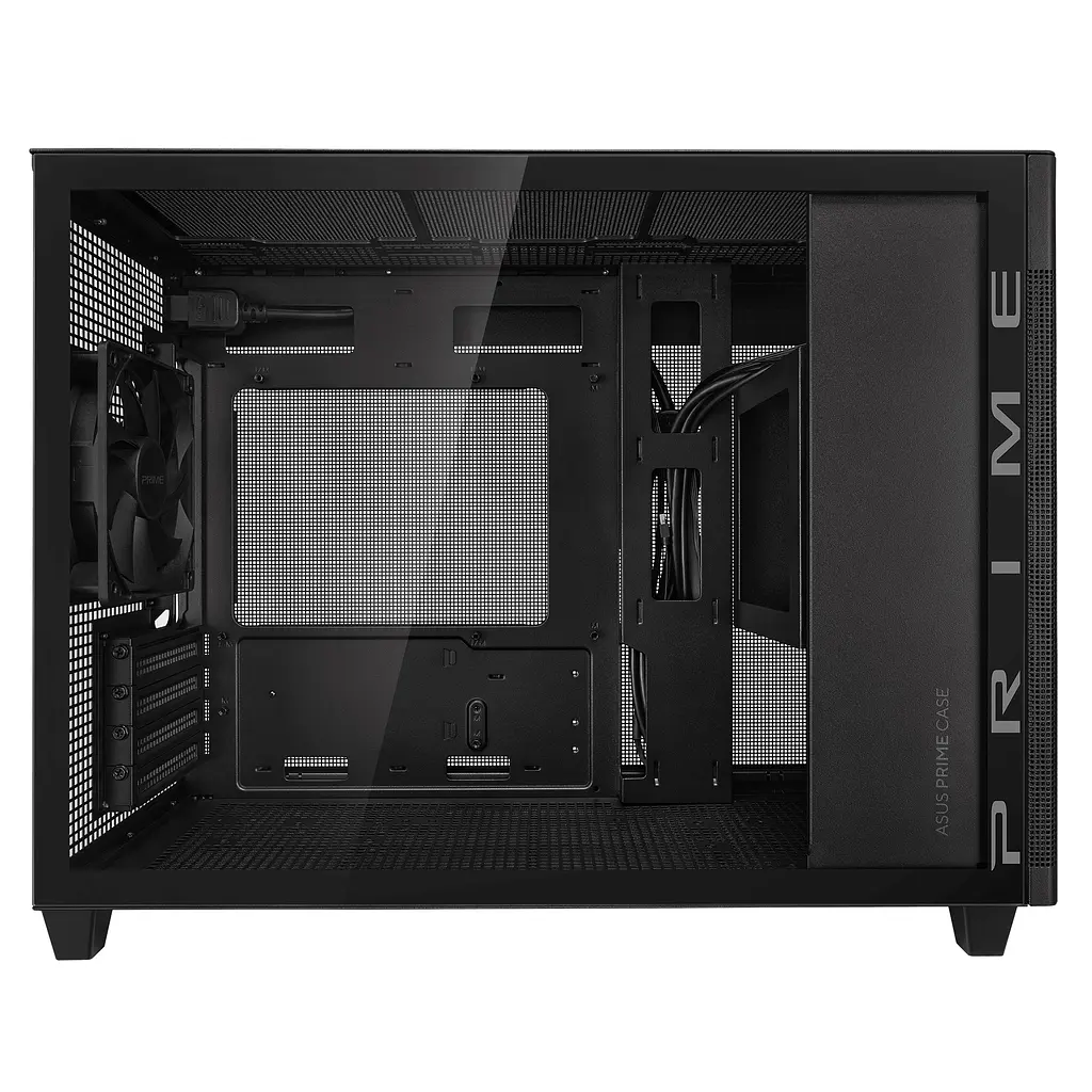 Корпус Asus Prime AP201 Black Tempered Glass без БЖ (90DC00G0-B39010) - фото 9