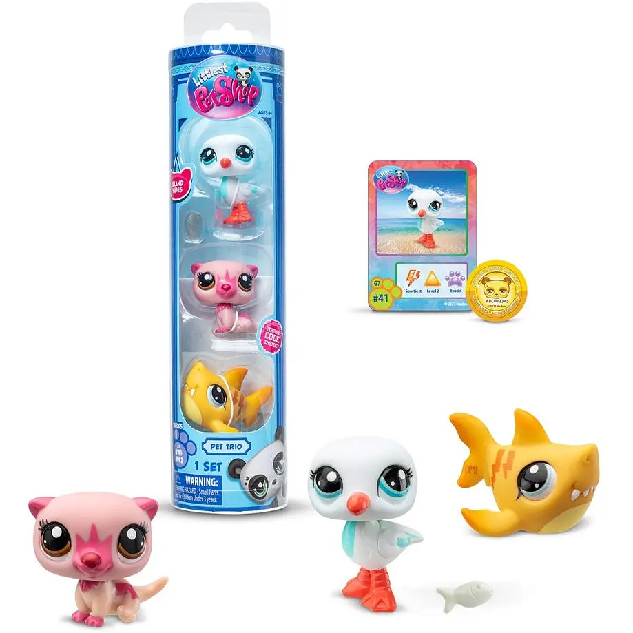 Ігровий набір Littlest Pet Shop Настрій острова 00556 аксесуари та 3 фігурки - фото 3