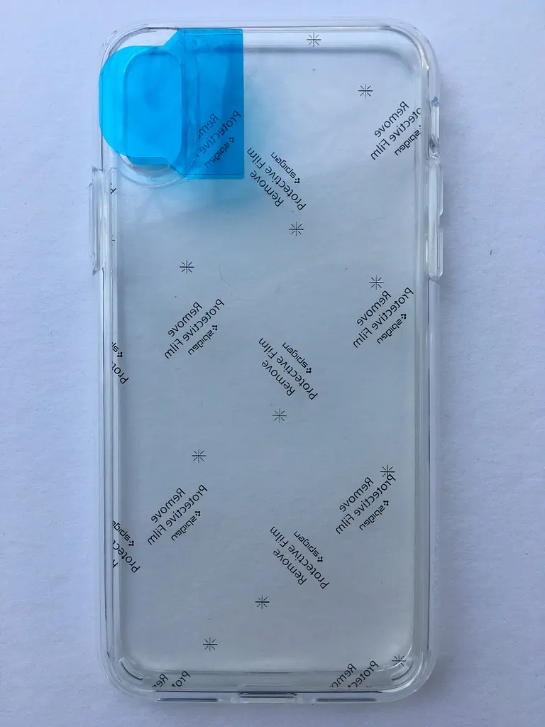 Чохол оригінальний протиударний Spigen Ultra Hybrid 057CS22127 для iPhone X/XS Crystal Clear - фото 3