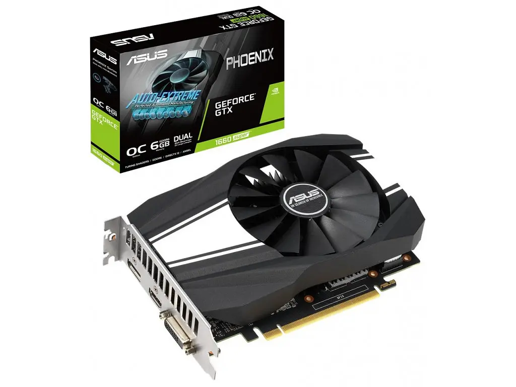 Відеокарта ASUS GTX 1660 6Gb Super Phoenix OC (PH-GTX1660S-O6G) (GDDR6, 192 bit, PCI-E 3.0 x16) Б/в - фото 5