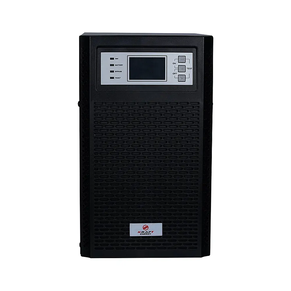 Джерело безперебійного живлення KRF-T1000VA/1KW(LCD) Pro Online UPS Kraft (42-00014) - фото 3