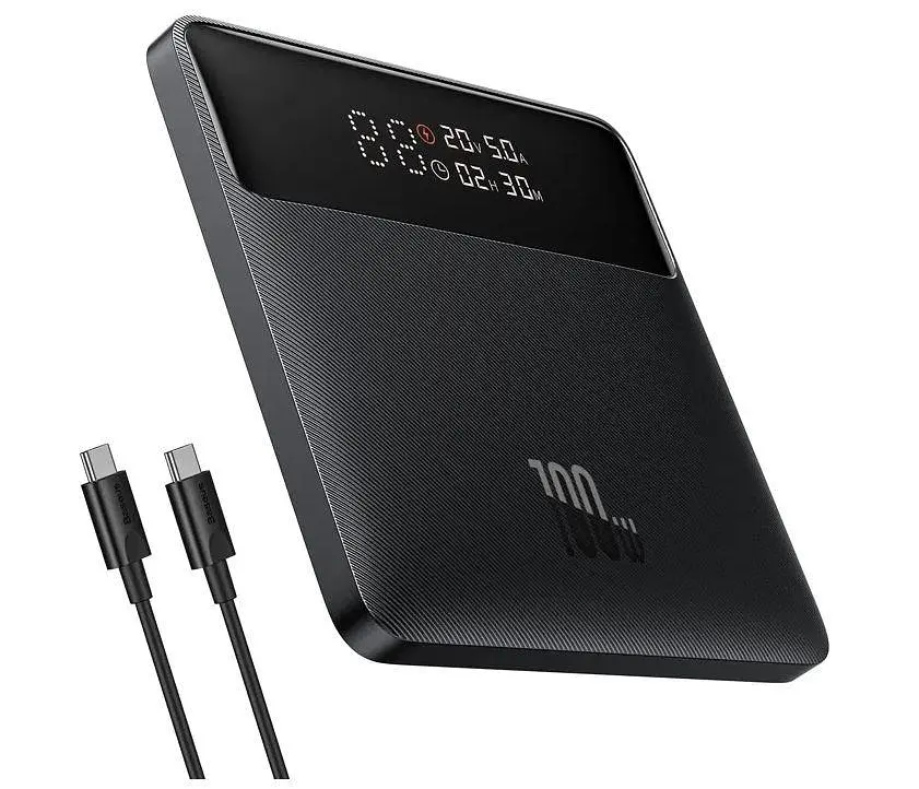 Портативный аккумулятор Baseus Blade Power HD Edition 20000mAh 100W PPBL000301 - фото 2