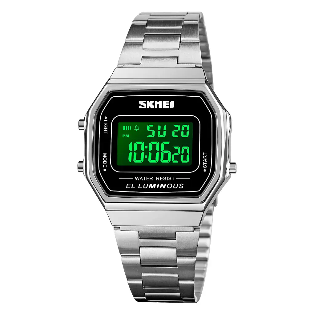 Наручний годинник чоловічий 1647SI Silver Skmei acs0030654 - фото 2