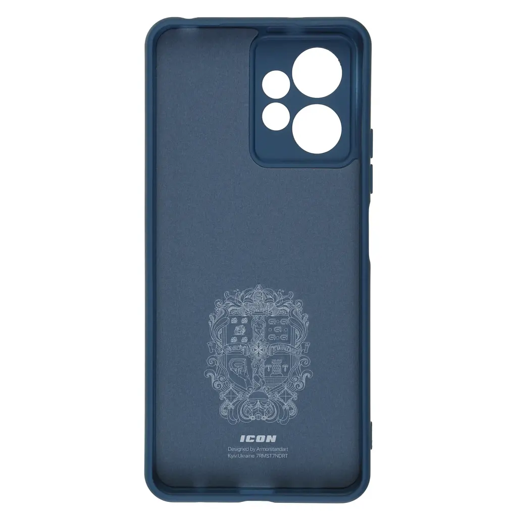 Чохол ArmorStandart ICON для Xiaomi Redmi Note 12 4G Camera cover Dark Blue - фото 2