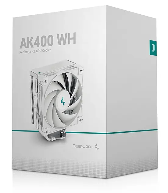 Кулер для процесора DeepCool AK400 White, алюміній, 1x120 мм, для Intel 115x/1200/1700, AMD AMx/FMx, 220W - фото 6