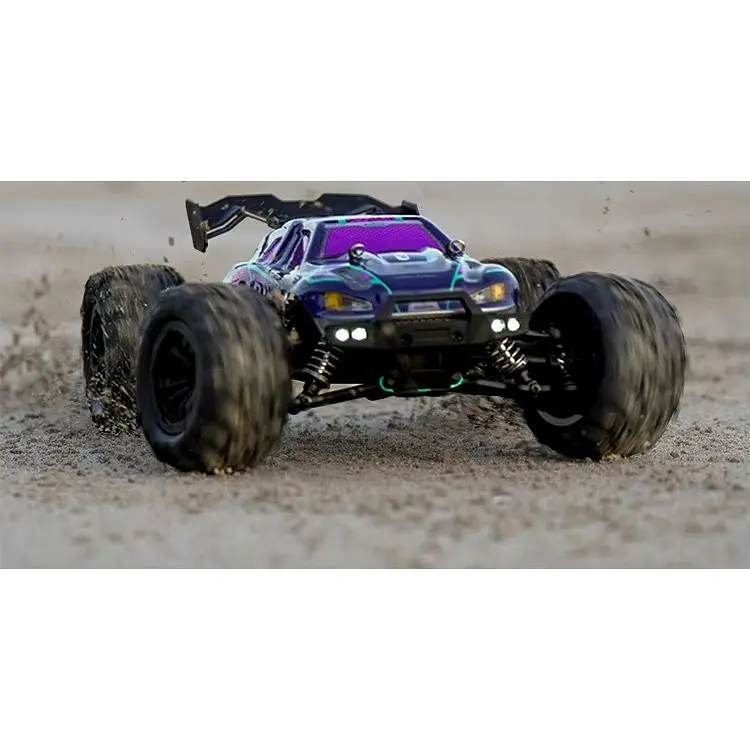 Машинка на радіокеруванні JJRC Q132-A OFF-ROAD All-terrain Blue/Purple [119073] - фото 4