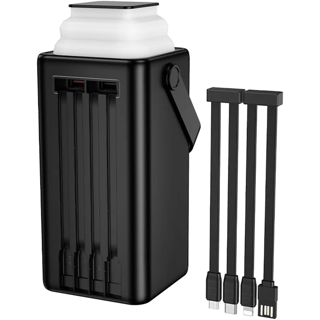 Зовнішній акумулятор Borofone BJ65B High 80000mAh 22.5W Black [163282] - фото 6