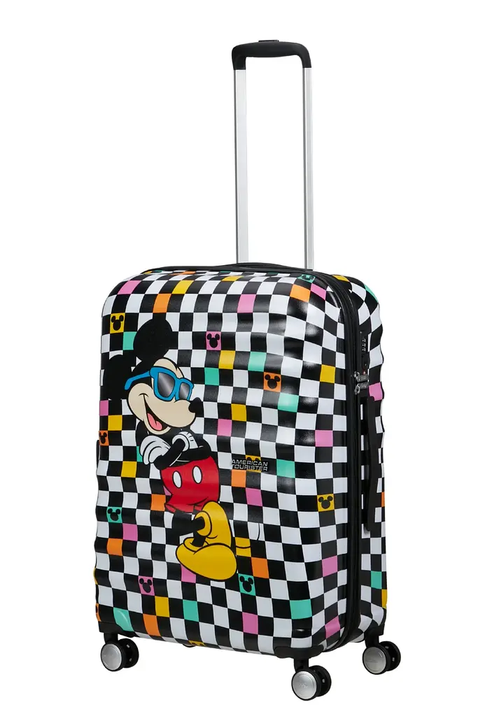 Валіза 67 См American Tourister WAVEBREAKER DISNEY MICKEY CHECK 67x47x26 31C*29019 - фото 4