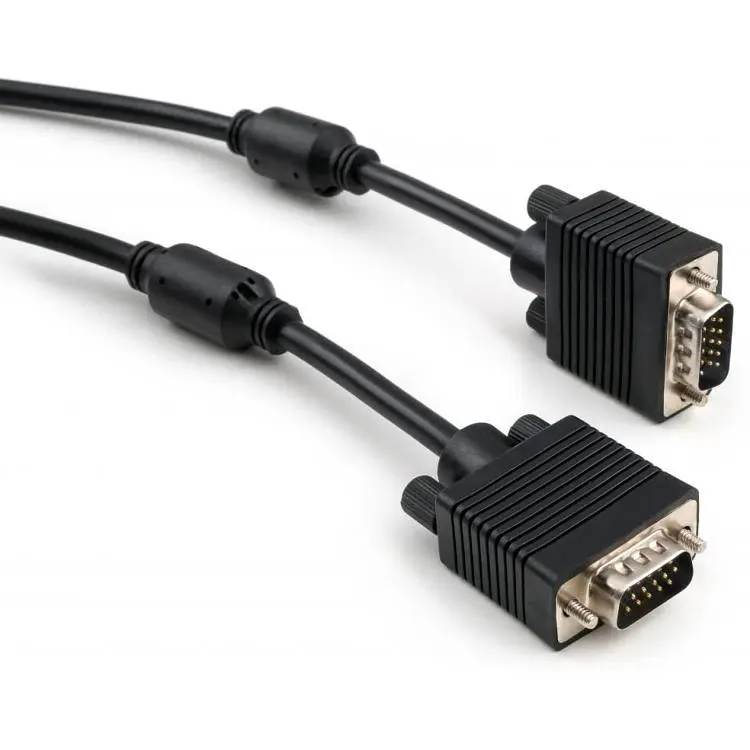 Кабель мультимедійний VGA M to VGA M 3.0m Vinga (VCPVGAF3BK)