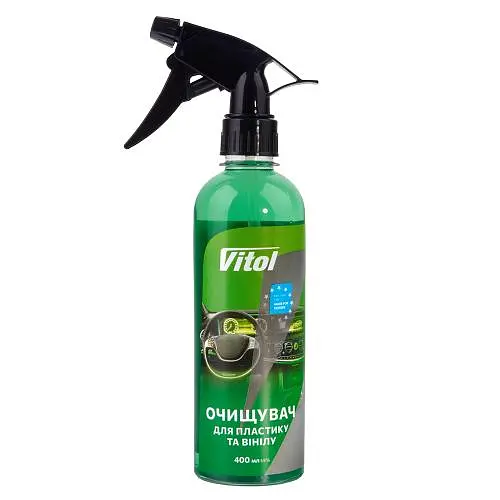 Очищувач пластику та вінілу VITOL 400 мл