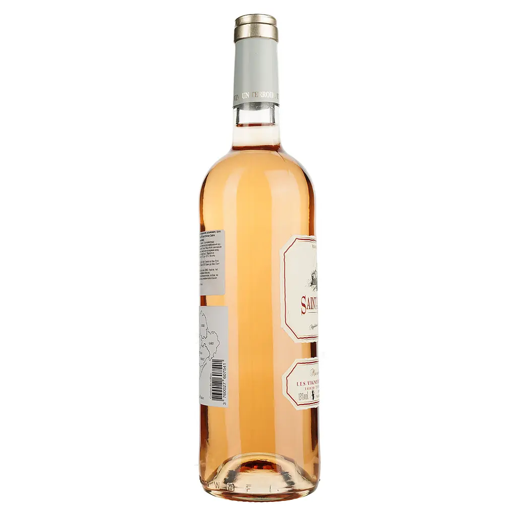 Вино Les Vignerons de Cabrie Rose AOP Saint Chinian, розовое, сухое, 0.75 л - фото 2