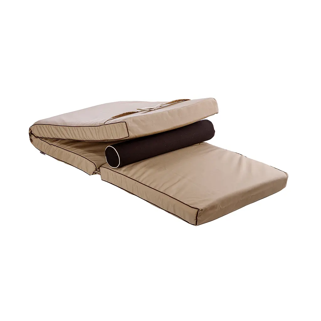 Матрас для шезлонга Ost-Fran Confort new темно-бежевый 2733/2734, 195x60х8см, - фото 2