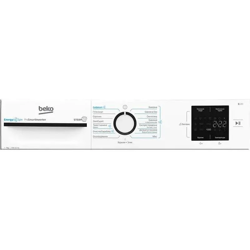 Пральна машина Beko BM1WFSU37233WW автоматична - фото 8