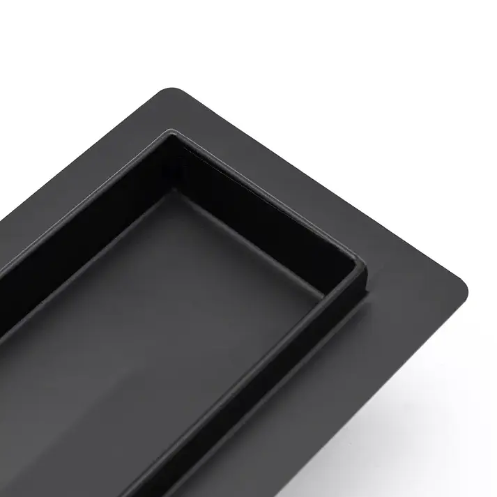 Трап для душу Rea Greek 80 PRO black REA-G8025 - фото 7