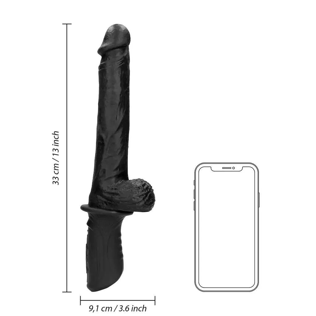 Секс-машина Ouch! Hand Held Liquid Sex Machine - фото 2