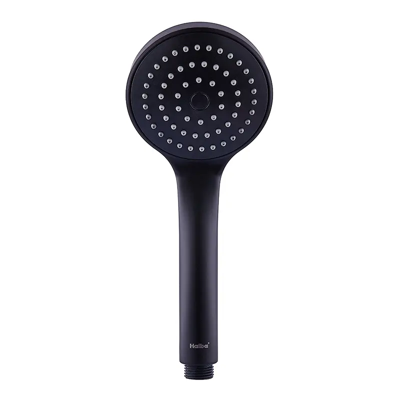 Ручний душ Haiba SH-08 black HB3985, Чорний матовий - фото 2