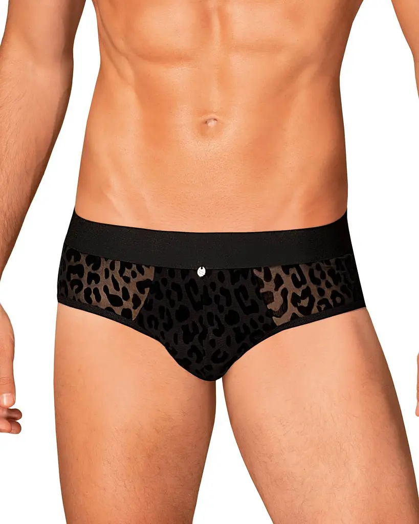 Чоловічі труси Obsessive Azmeron Jockstrap S/M чорний - фото 2