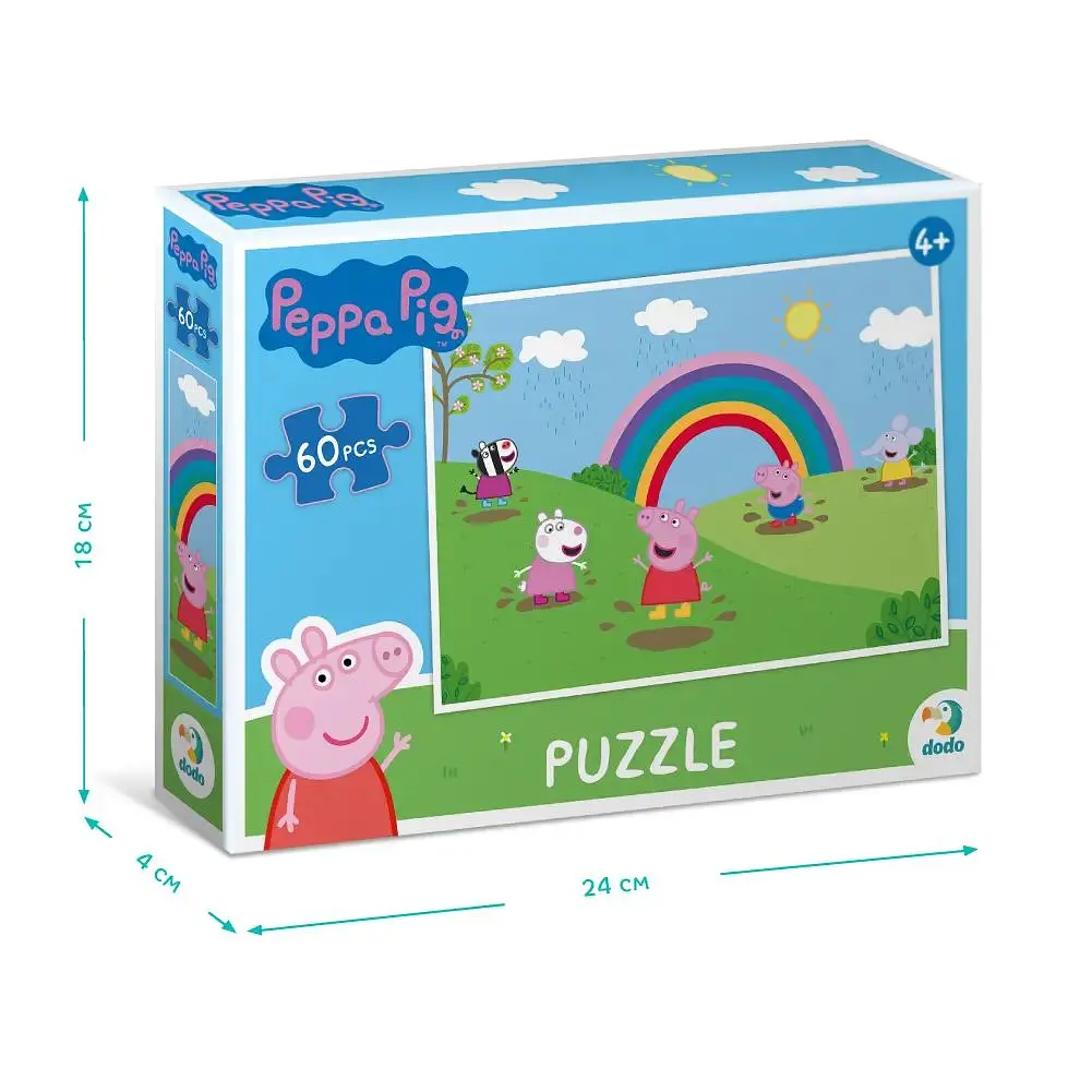 Пазл DoDo Peppa Pig, 60 елементів (200330) - фото 5