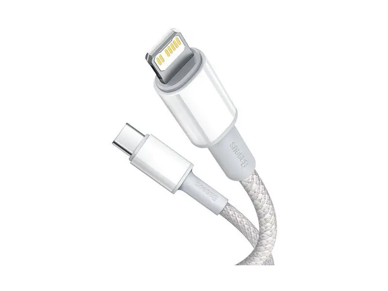 Кабель BASEUS 20W Type-C-Light.2 м (CATLGD-A02) білий - фото 8