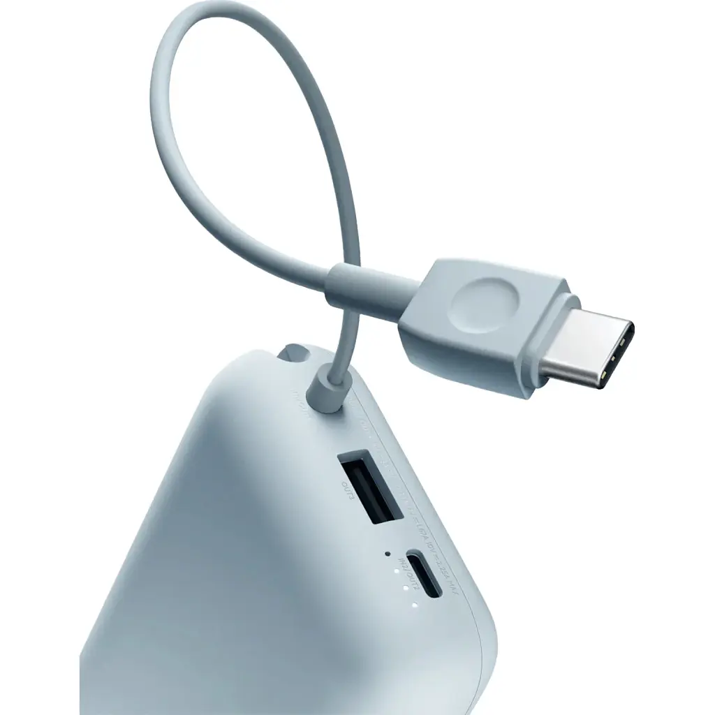 Внешний аккумулятор Xiaomi Power Bank Integrated Cable 10000mAh 22.5W Blue (BHR9073GL) [120796] - фото 5