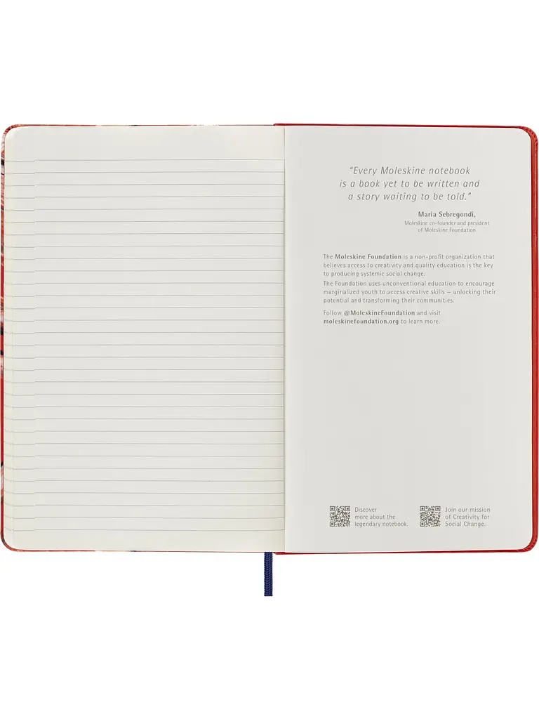 Записник Moleskine Year of the Tiger середній, Лінійка Червоний Канва (LECNYTIGQP060) - фото 5
