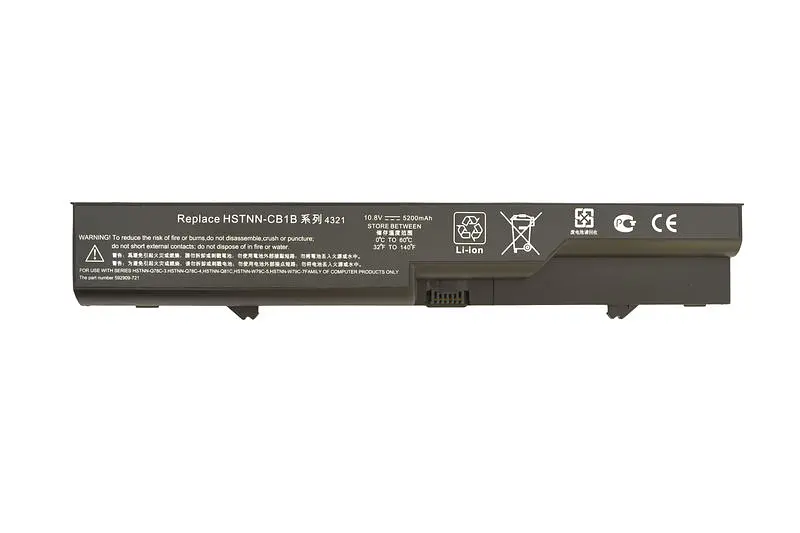 Акумулятор для ноутбука HP Compaq HSTNN-IB1A ProBook 4320s 10.8V Black 5200 mAh - фото 5