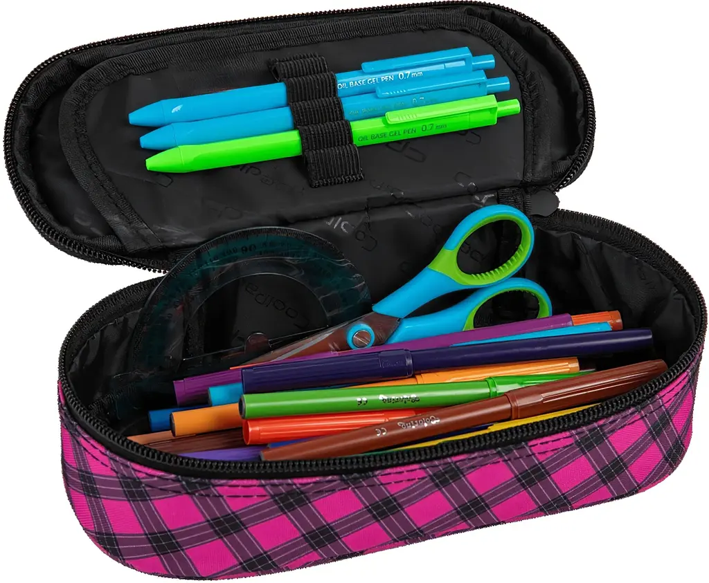Пенал на блискавці CoolPack Campus Buddy з органайзером для ручок 23x9x5 см (F062959) - фото 2