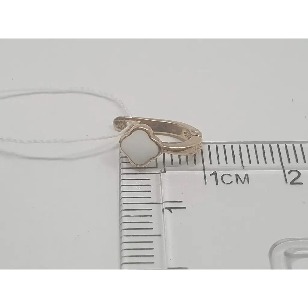 Золотые серьги Семейные драгоценности с эмалью. 1720556-1Б - фото 5