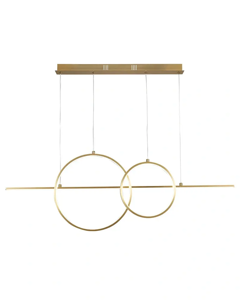 Подвесной светильник, люстра Goldlux 331809 Laura LED 1x42W 4000K 4800Lm IP20 золотой - фото 3