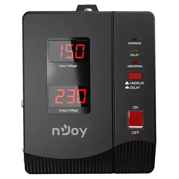 Стабилизатор nJoy Alvis 2000 AVR 2 розетки (AVRL-20002AL-CS01B) - фото 2