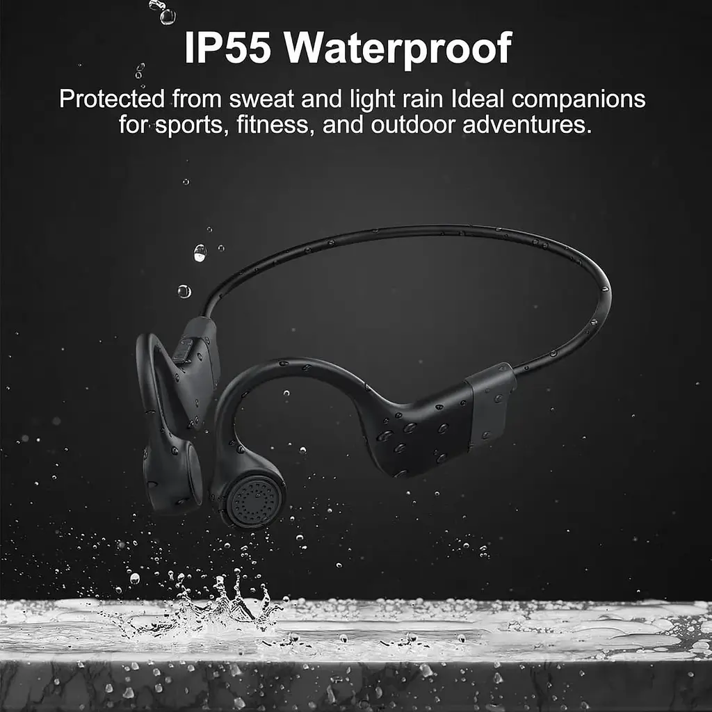 Бездротові навушники Hanmer Bone Conduction Bluetooth водонепроникні - фото 6