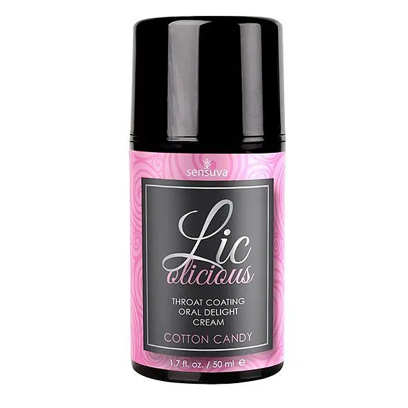 Гель для мінету Sensuva Lic-o-licious Cotton Candy, 50 мл