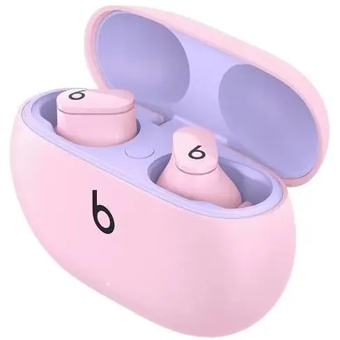 Наушники беспроводные Beats by Dr. Dre Studio Buds (MMT83) розовые TWS гарнитура - фото 7