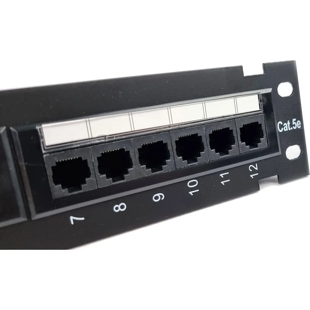 Патч-панель настінна 12 портів 5e UTP Eserver (WT-2180-Dual) - фото 4