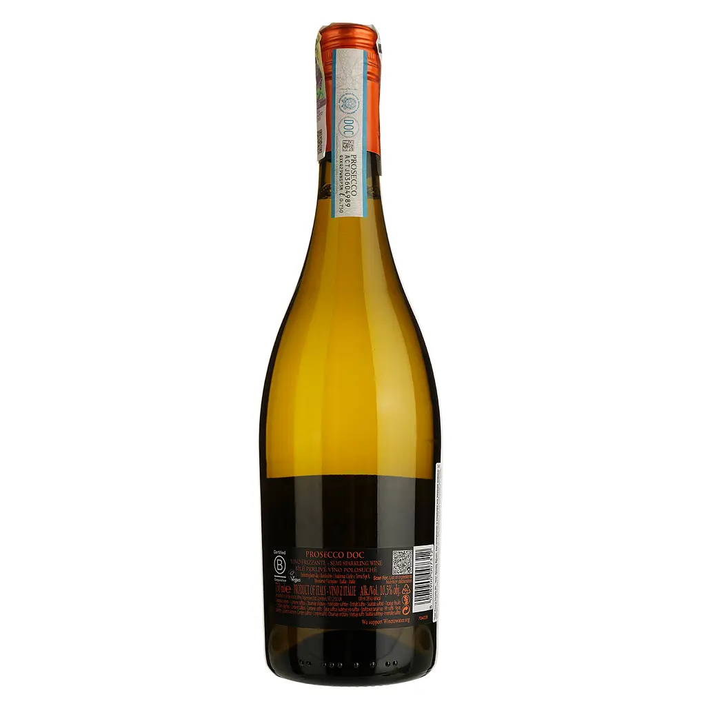 Вино ігристе Cielo Prosecco Frizzante DOC, біле, сухе, 0,75 л - фото 2