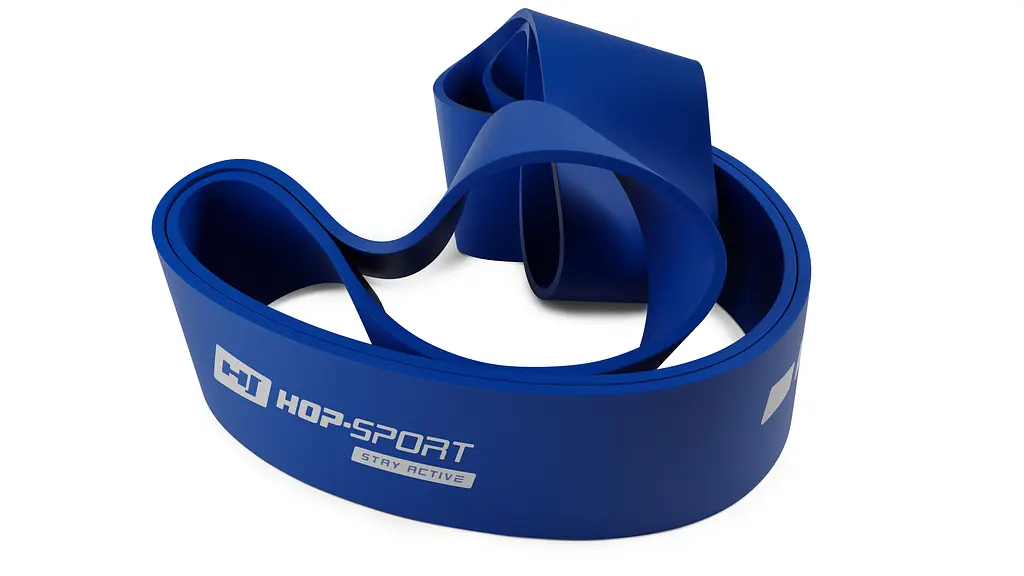 Резинка для фітнесу Hop-Sport 28-80кг HS-L064RR синя - фото 5