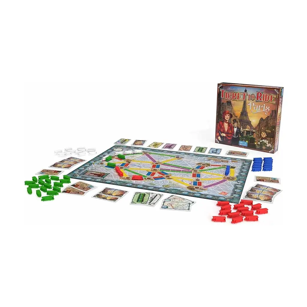 Настільна гра Lord of Boards Квиток на потяг: Париж (Ticket To Ride: Paris) українська (LOB2340UA/LFCACD355) - фото 3